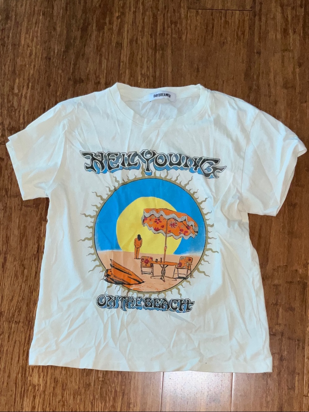 Daydreamer 'Neil Young On The Beach' Graphic Tee
